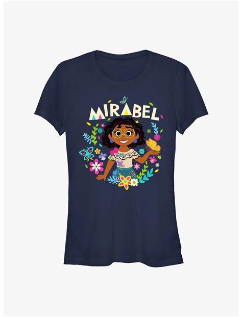 Disney Encanto Mirabel Girls T Shirt Blue Hot Topic