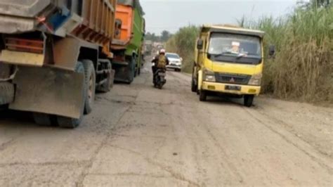 Kementerian Pupr Soal Jalan Parung Panjang Rusak Parah Akibat Truk