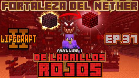 Modifiqué por COMPLETO una FORTALEZA DEL NETHER LifeCraft 2 Ep 37