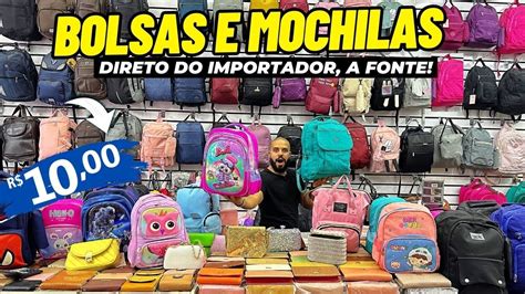 Bolsas No Br S Atacado Voltei Na Maior F Brica Mochilas No Br S Sp