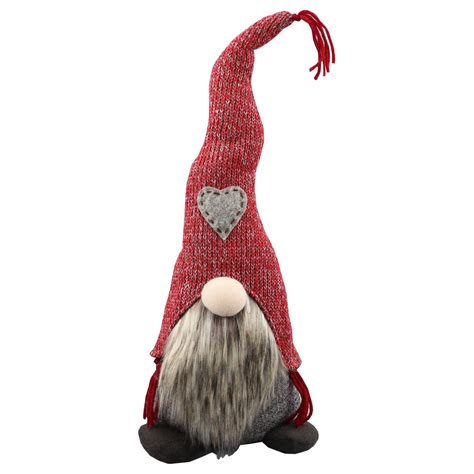 The Holiday Aisle Plush Christmas Gnome Reviews Wayfair