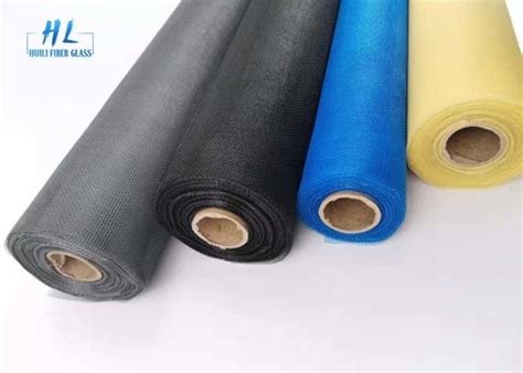 Pvc Coated Fiberglass Insect Screen Mesh Anti Mosquito Ft M