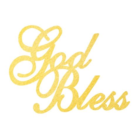 God Bless Metal Sign Decor Gold Metal Signs Blessed Spiritual