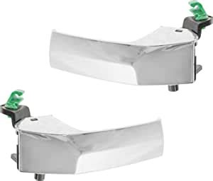 Amazon AM Autoparts Interior Inside Chrome Door Handle Pair Set Of