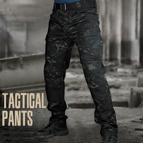 Pantalon Cargo Tactique Militaire Résistant à L usure pour Hommes AX