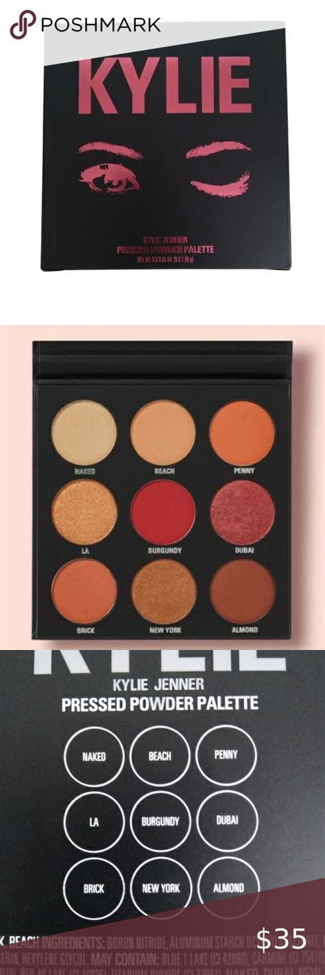 New Kylie Cosmetics The Burgundy Eyeshadow Palette Nib In