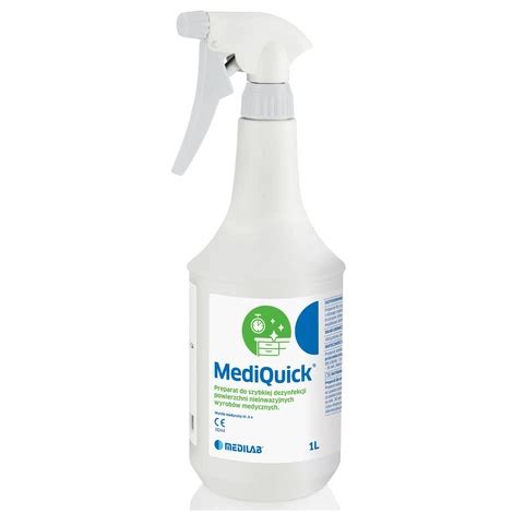 Preparat Do Dezynfekcji Powierzchni Medilab MediQuick 1000 Ml Ze