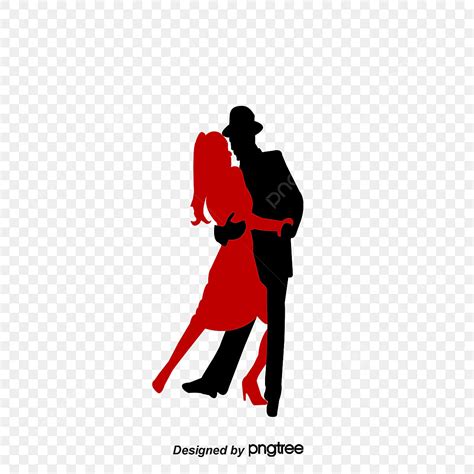 Dancing Silhouette Png Transparent Vector Dancing Silhouettes Dance