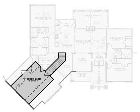 Craftsman Style Meets Mountain Living In Floor Plan With Bonus Room