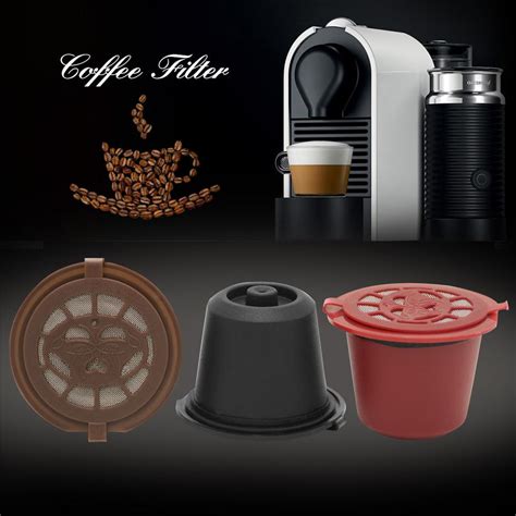 Buy Reusable Refill Coffee Capsule Filter Shell For Nespresso Coffee Machine At Affordable