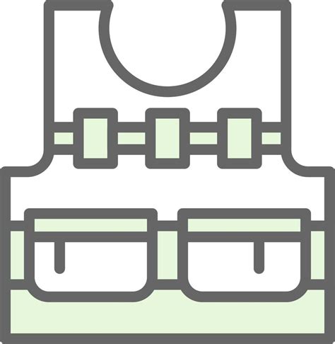 Bulletproof Vest Vector Icon Design Vector Art At Vecteezy