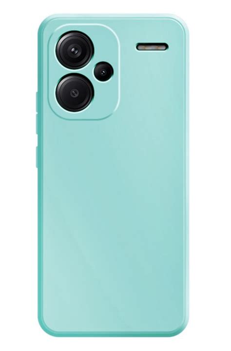 Capa Xiaomi Redmi Note 13 Pro Plus 5G Silky Verde Água Capas de