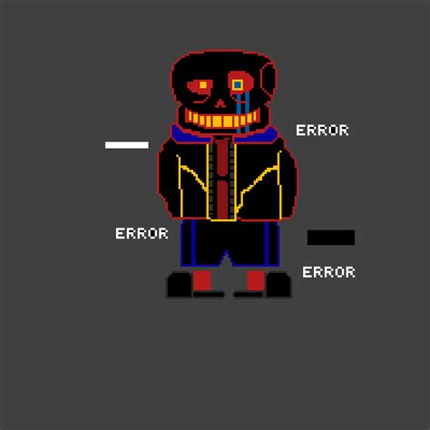 Pixilart Error Sans By Chillcheese