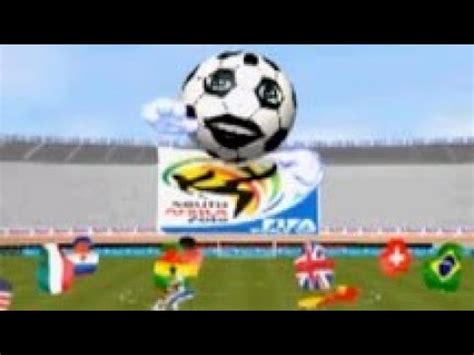 World Cup Wavin Flags Singing Soccerballs Animated Clip