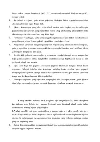 Makalah Birokrasi PDF