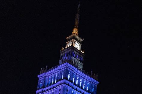 Strajk Kobiet B Yskawica Na Pa Acu Kultury I Nauki W Warszawie Foto