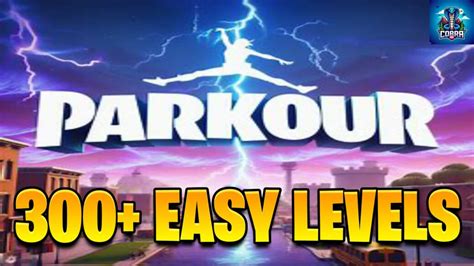 Easy Parkour 300 ⭐ [ Cobrafnc ] Fortnite Creative Map Code