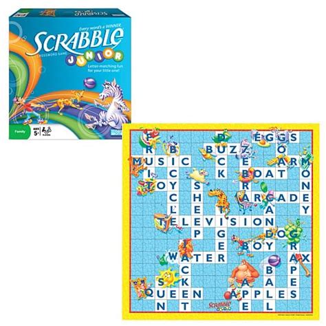 Scrabble Junior Game Entertainment Earth