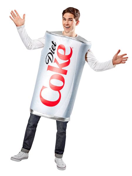 Adults Coca Cola Diet Coke Can Costume Halloween Costumes 4u Adult