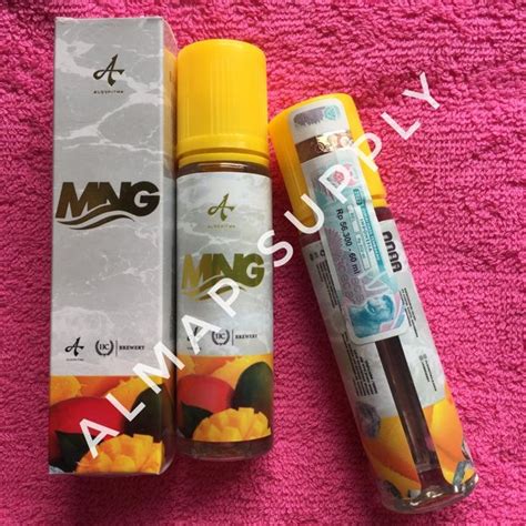 Jual MNG Mango 60ml Freebase Liquid Vape By IJC X Algoritma Ejuice