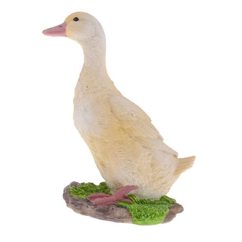 Canard Réaliste Leurre Sculptures Figurine Animaux Maison Jardin