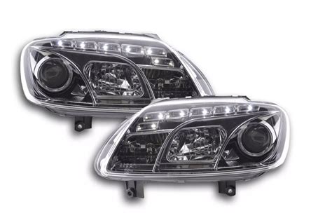 FK LED DRL Lightbar Halo Eye Headlights VW Touran 1T VW Caddy 2K LHD EBay