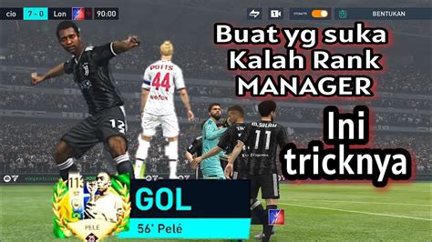 Trick Menang Terus Rank Manager Fifa Youtube