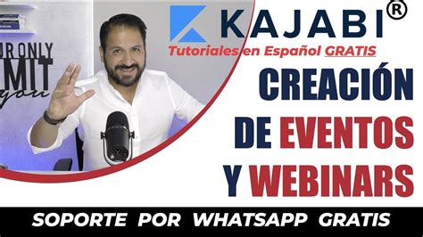 Cómo crear eventos y webinars en Kajabi en Español