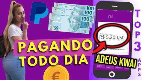 3 Melhores Aplicativos Para Ganhar Dinheiro Todo Dia ⚡ R 520 00 App