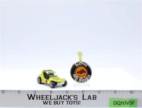 Sand Crab Spectraflame Yellow Redline Hot Wheels Mattel RL W BUTTON NICE Wheeljack S Lab