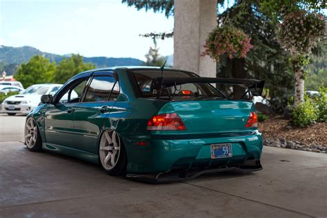 Rad Racer — Mitsubishi Lancer Evo VII