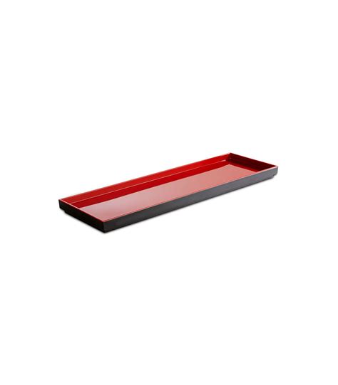 Plateau Melamine Rouge Et Noir Gn Stellinox