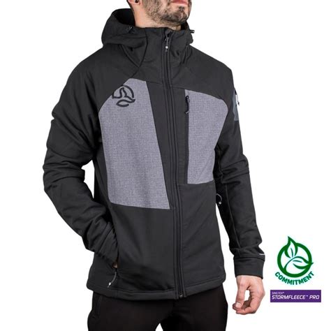 Ternua Softshell Lekko Hard Hood Jkr M Black Negro Hombre