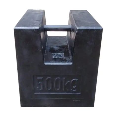 500kg 1000kg Elevator Load Test Weights Cast Iron Counter Weight Crane