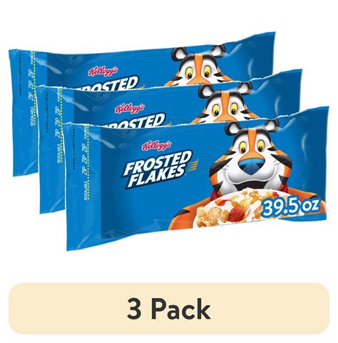 Pack Kellogg S Frosted Flakes Original Cold Breakfast Cereal