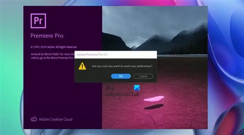 Premiere Pro Crashing Or Stops Working On Windows