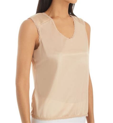 Shadowline 7101 Nylon Padded Shoulder Camisole Ebay