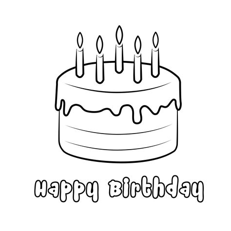 Birthday Cake Vector Art, Icons, and Graphics for Free Download