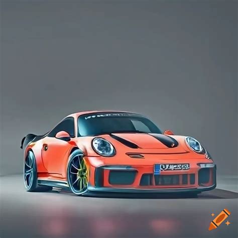 Porsche 911 Gt3 Rs On Craiyon