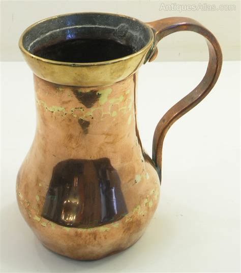 Antiques Atlas Fine Early 18th Century Copper And Brass Jug