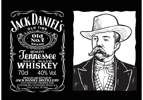 Jack Daniels Vector Label Jack Daniels Jack Daniels Label Jack