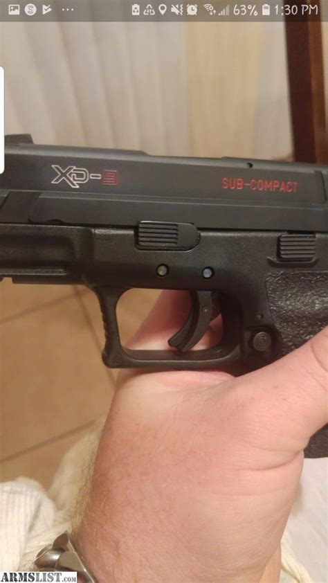 Armslist For Sale Springfield Xd Subcompact 9mm With Left Handed Holsters