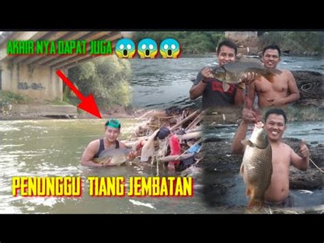 NEMBAK IKAN MAS MONSTER Di Sungai Cisadane YouTube