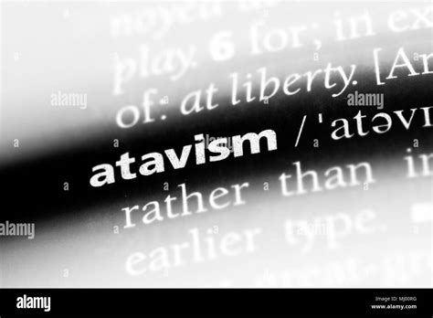 Atavism Hi Res Stock Photography And Images Alamy