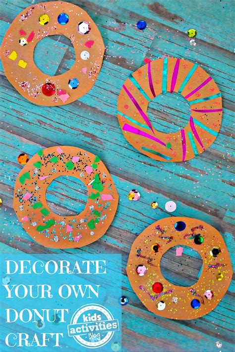 Decorate Your Own Donuts Craft