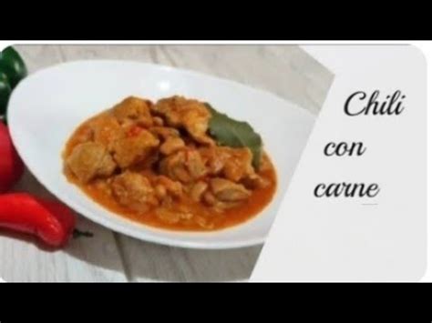 Chili Con Carne Un Piatto Tex Mex Saporito E Speziato Un Piatto Unico