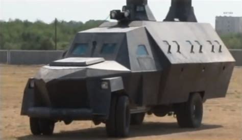 7 incredible narco tanks built by Mexican cartels