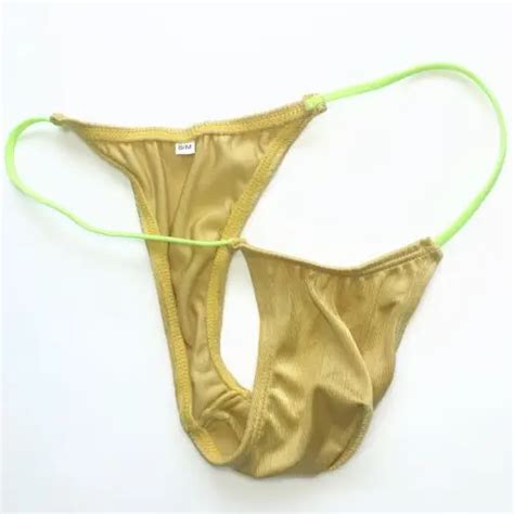 G E Mens Micro Sexy Mens Thongs Underwear Small Pouch Limit Coverage Mens Micro Bikini String