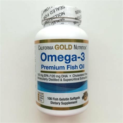 California Gold Omega 3 100 капс