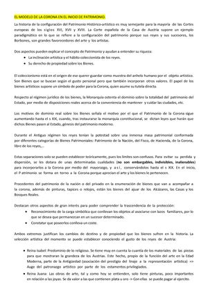 E F Examen Del Patrimonio Y Gestion De Bienes Culturales